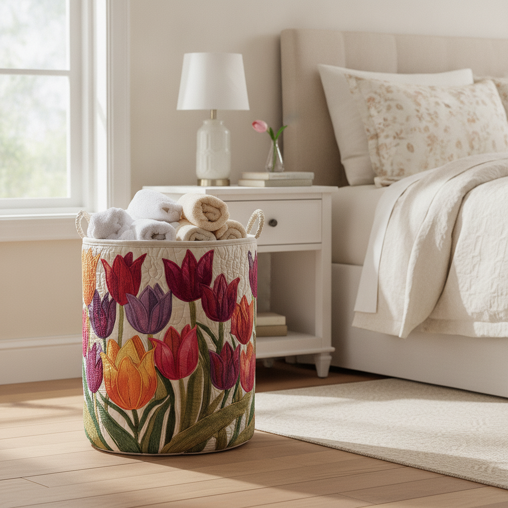 Vasketøjskurv – Tulip Joy