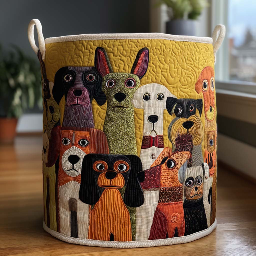 Vasketøjskurv – Whimsy Woofs