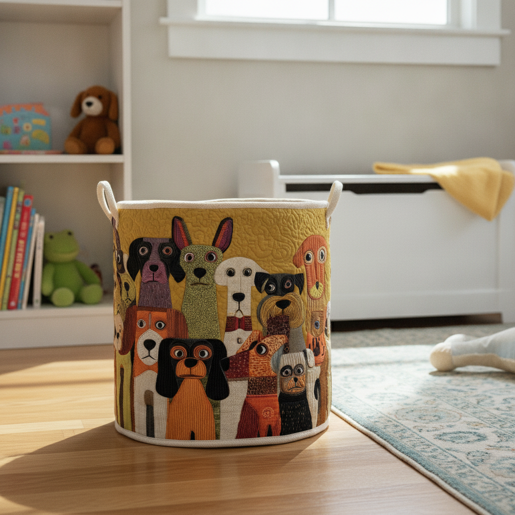 Vasketøjskurv – Whimsy Woofs