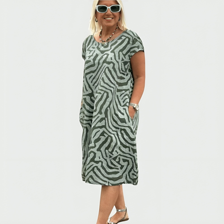Tine | Mønstret sommerkjole