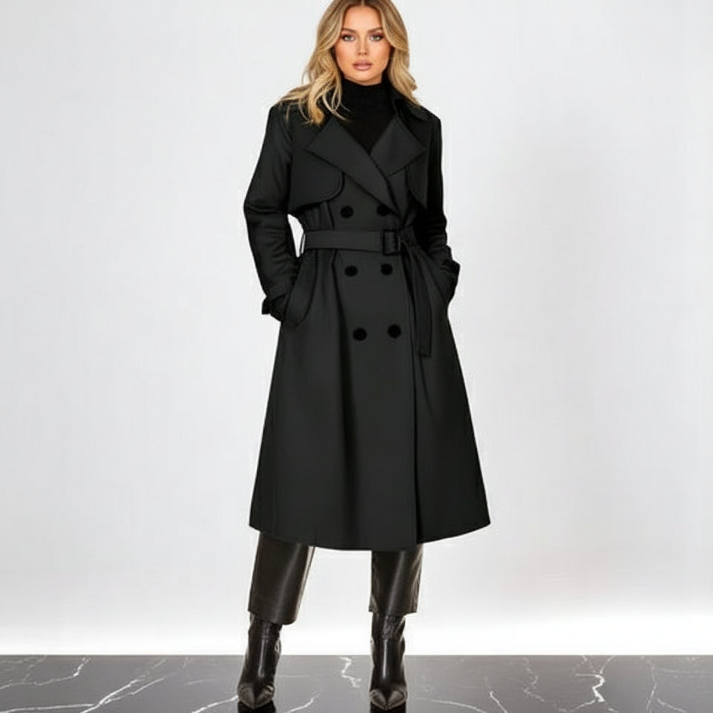 Elegant trenchcoat i topsalg